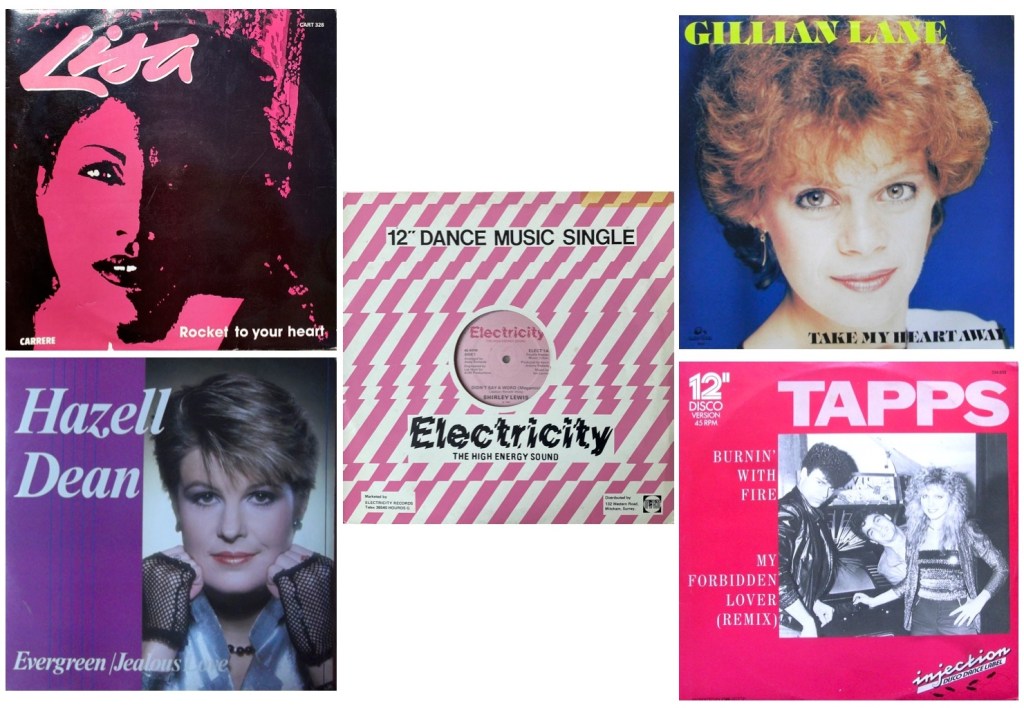 Hi-NRG & Italo Disco Charts 14th January 1984  Hazell Dean, Lisa, Shirely Lewis, Gillian Lane &&nbsp;Tapps