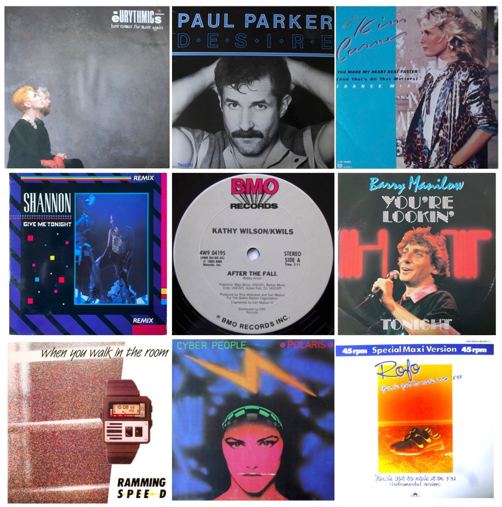 Hi-NRG & Italo Disco Charts 24th March 1984: Paul Parker (Remix), Ramming Speed, Kathy Wilson, Rofo, Cyber People, Shannon, Eurythmics, Kim Carnes & Barry&nbsp;Manilow