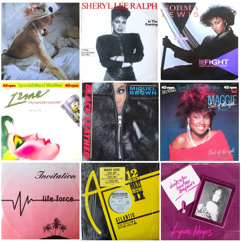 Hi-NRG & Italo Disco Charts 25th August 1984: Miquel Brown, Sheryl Lee Ralph, Lime, Maggie, Mary Love, Norma Lewis, Lynda Hayes, Valerie Dore & Life&nbsp;Force