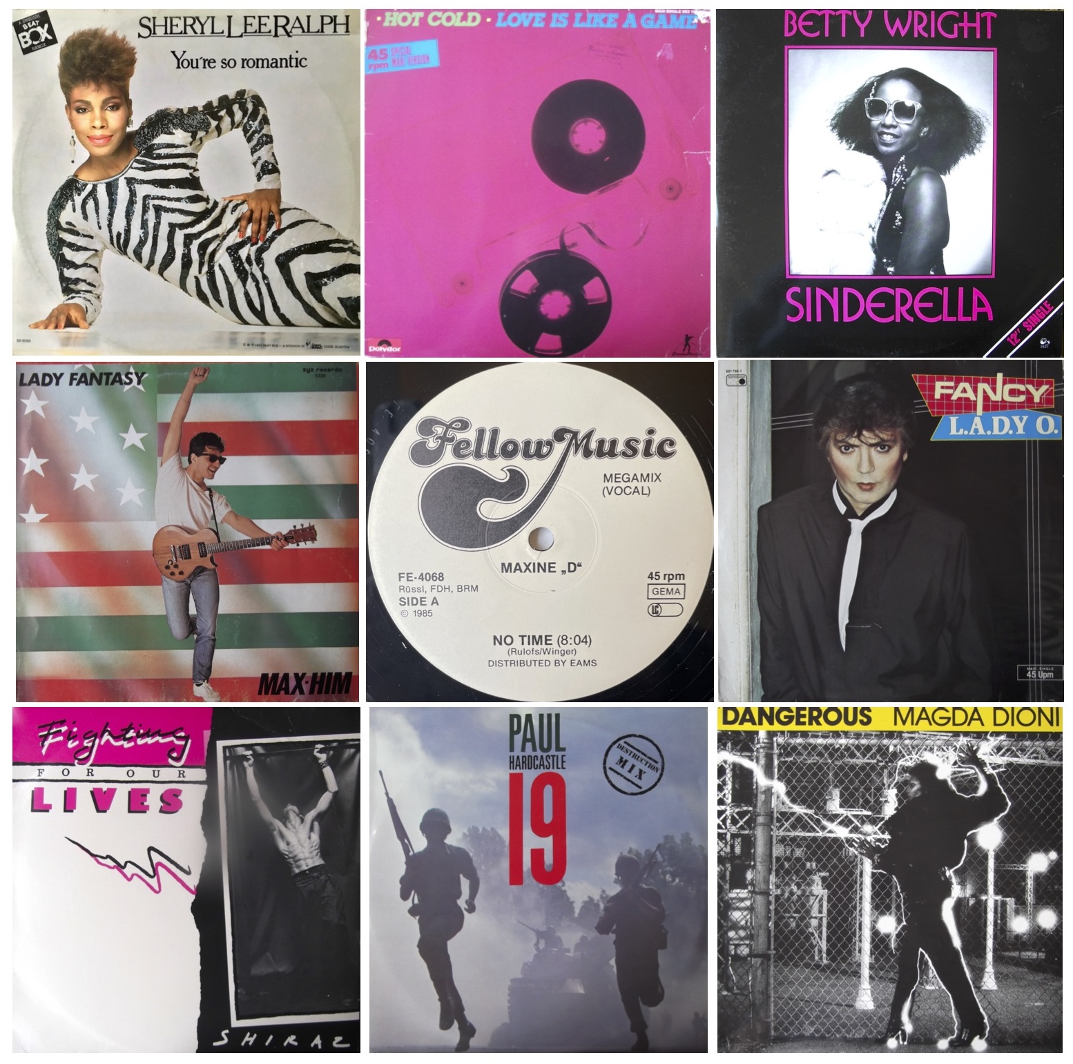Hi-NRG & Italo Disco Charts 4th May 1985: Sheryl Lee Ralph, Betty