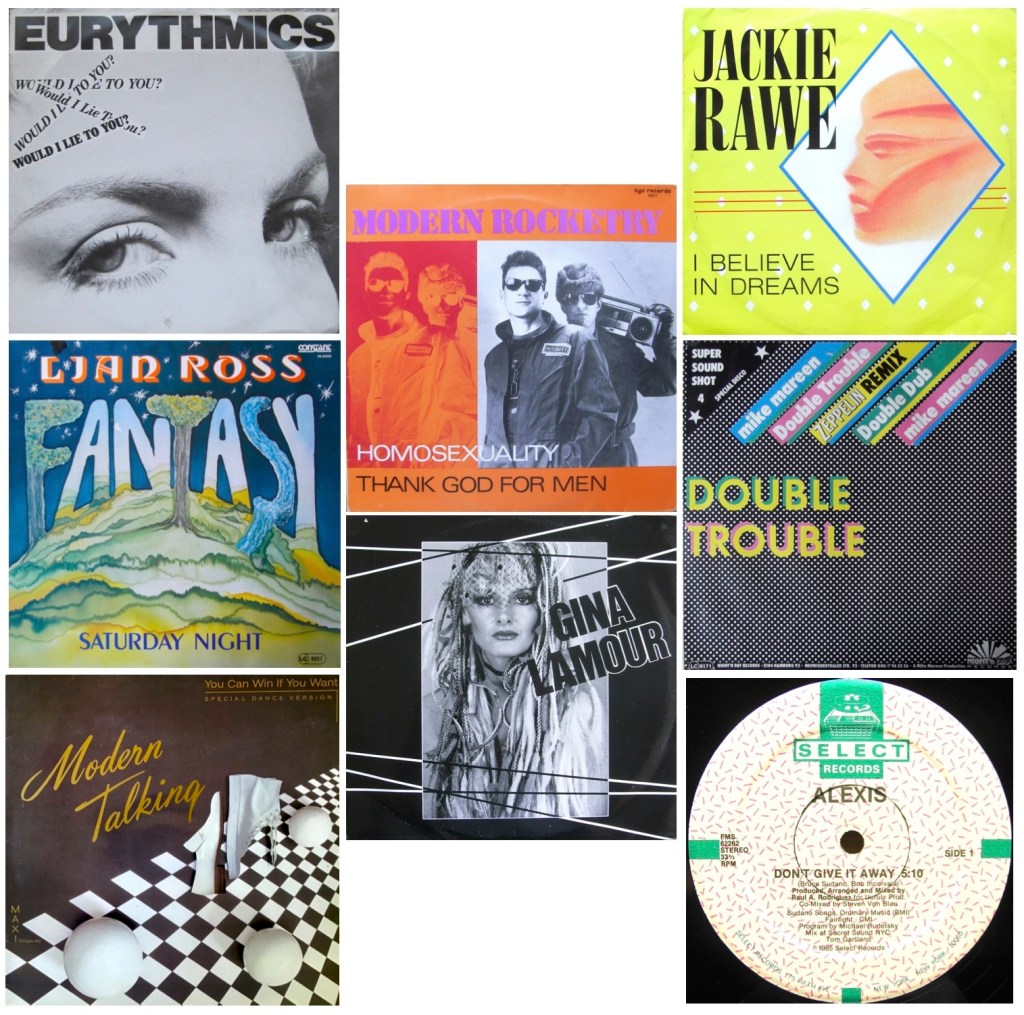 Hi-NRG & Italo Disco Charts 15th June 1985: Modern Rocketry, Gina Lamour, Jackie Rawe, Alexis, Mike Mareen, Modern Talking, Lian Ross &&nbsp;Eurythmics