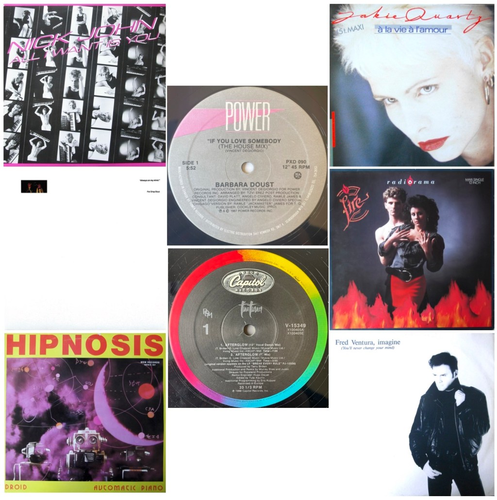 Hi-NRG & Italo Disco Charts 19th & 26th December 1987: Pet Shop Boys, Jakie Quartz, Barbara Doust, Hypnosis, Fred Ventura, Nick John, Radiorama & Tina&nbsp;Turner