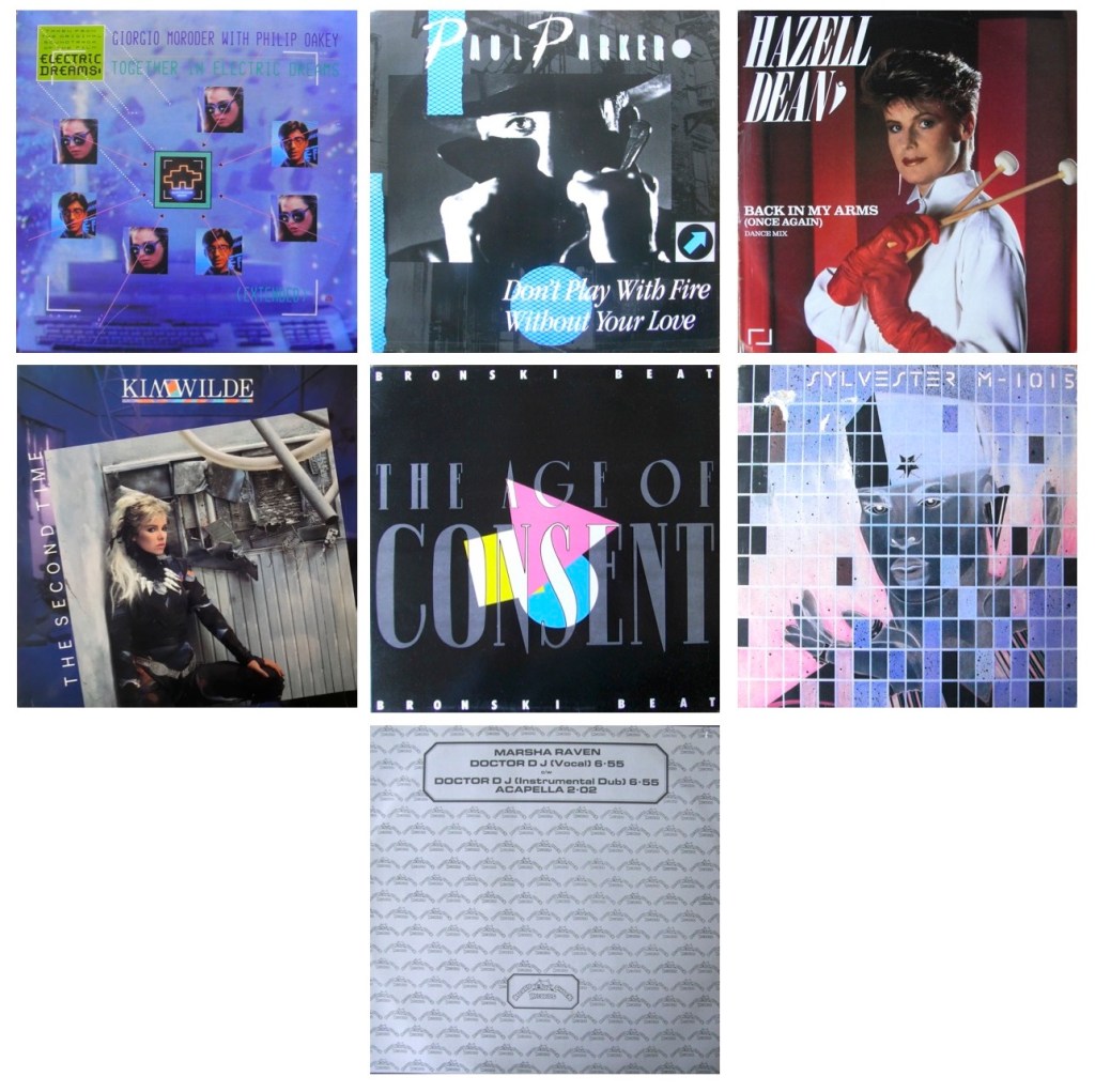 Hi-NRG & Italo Disco Charts 3rd November 1984: Sylvester, Paul Parker, Bronski Beat, Marsha Raven, Kim Wilde, Hazell Dean & Phil Oakey & Giorgio&nbsp;Moroder