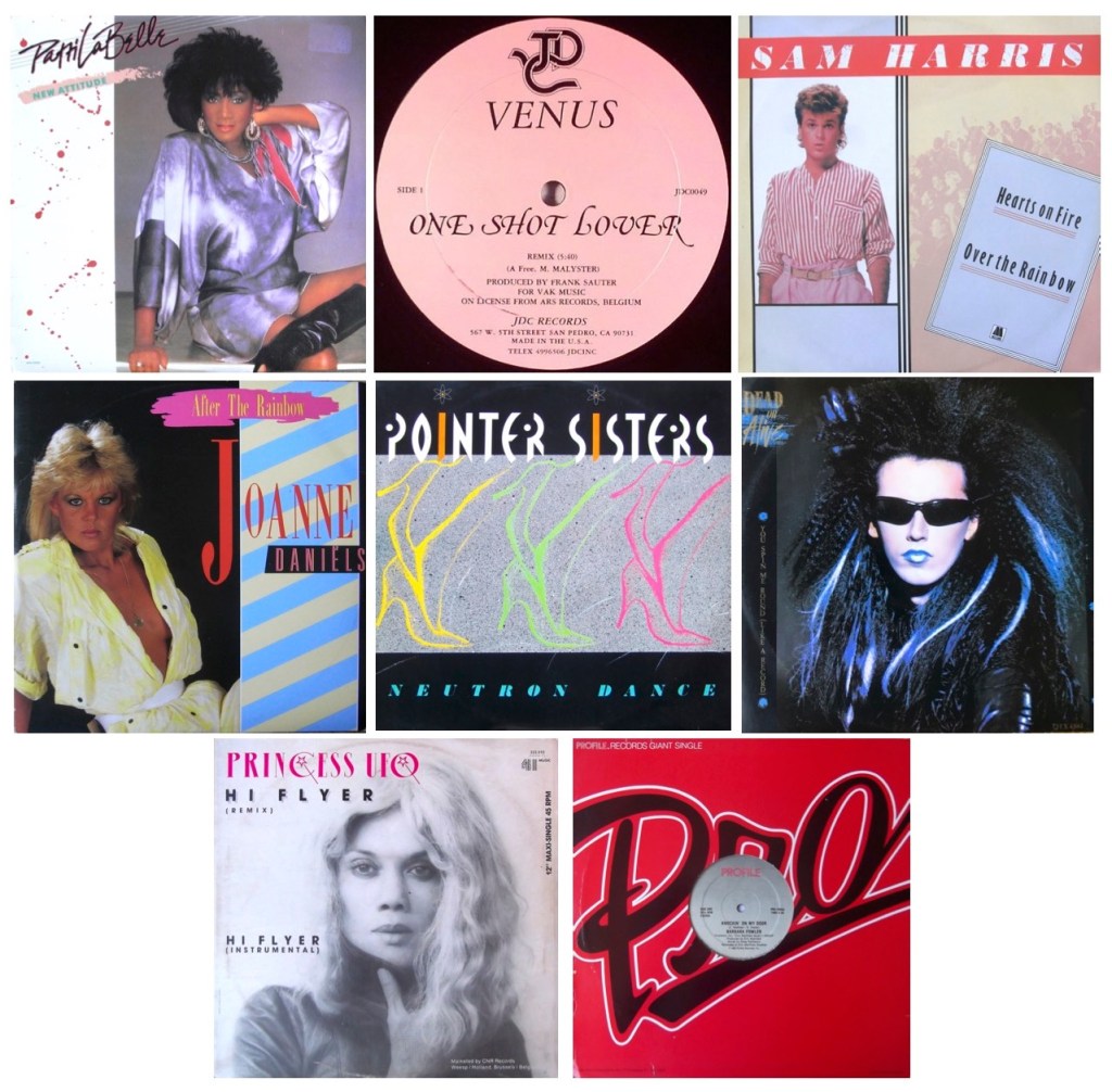 Hi-NRG & Italo Disco Charts 2nd February 1985: Dead Or Alive (Remix), Sam Harris, Venus (Remix), Patti Labelle, Princes UFO, Pointer Sisters, Joanne Daniëls & Barbara&nbsp;Fowler