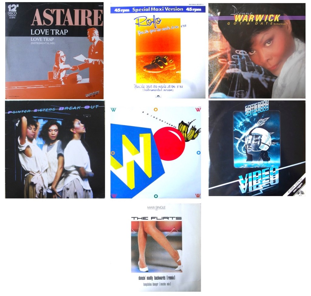 Hi-NRG & Italo Disco Charts 18th February 1984: Astaire, Wow, Dionne Warwick, Pointer Sisters, The Flirts (Remix), Rofo &&nbsp;Video