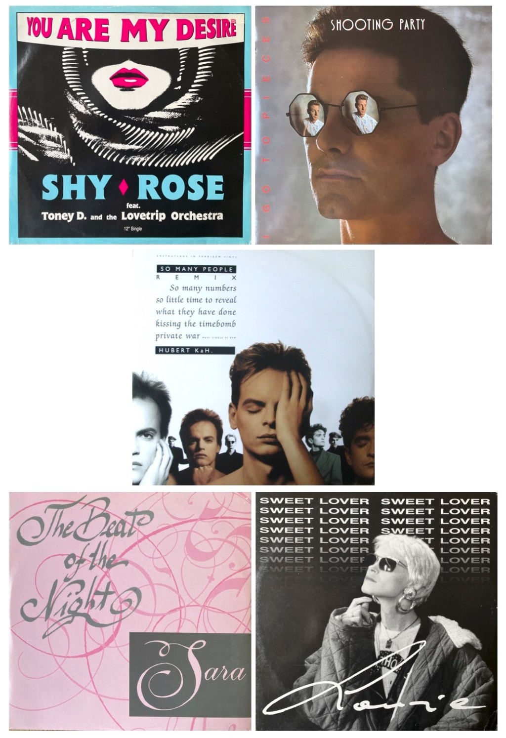 Hi-NRG, Eurobeat & Italo Disco Releases and Chart Entries July 1989: Hubert Kah, Sara, Shy Rose, Laurie & Shooting&nbsp;Party