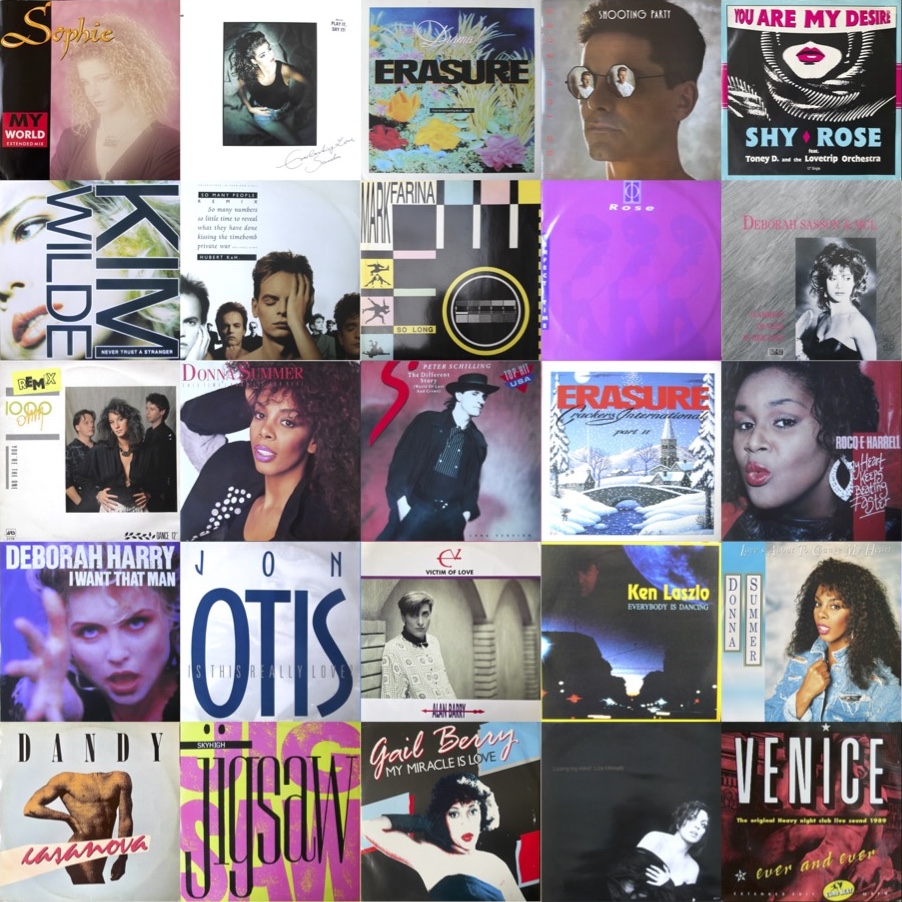 DANCE MUSIC REPORT 1989 YEAR END Hi-NRG TOP&nbsp;80